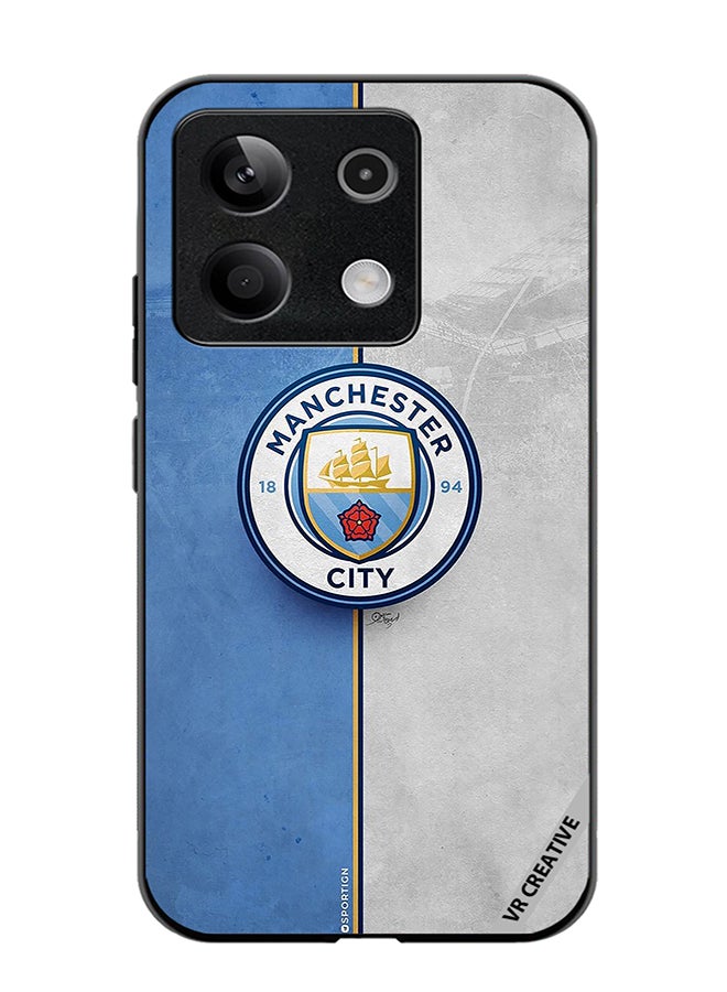 VR CREATIVE Protective Case Cover For Xiaomi Poco X6 Manchester City Design Multicolour - Image 1