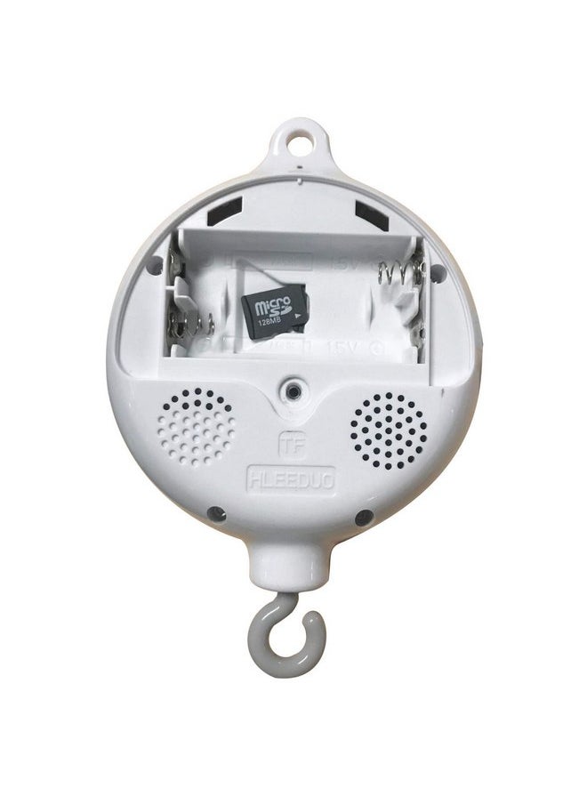 HLEEDUO Crib Mobile Motor，Baby Mobile Spinner with Remote and Memory Card,（You can Download Your Favorite Songs）,New Type Auto Baby Music Box Crib Music Mobile (TF Card RemoteVversion)
