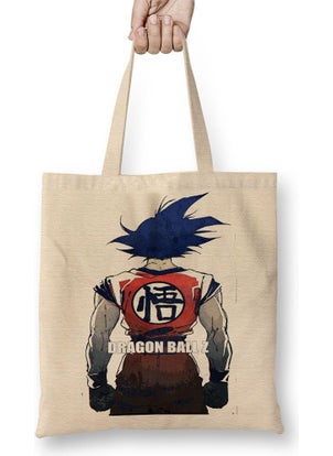 Baskı Dükkanı Print Shop Dragon Ball Z 04 Cloth Bag Long Handle 
