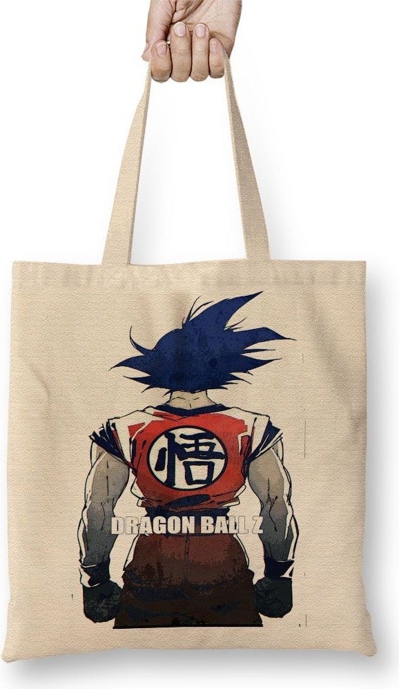 Baskı Dükkanı Print Shop Dragon Ball Z 04 Cloth Bag Long Handle 