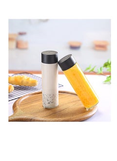 FUFU 6-Pack 400ml glass Juice Bottles Reusable Water Bottles  - Image 5