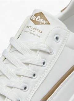 Lee Cooper Men's Panelled Sneakers with Lace-Up Closure  - Image 4