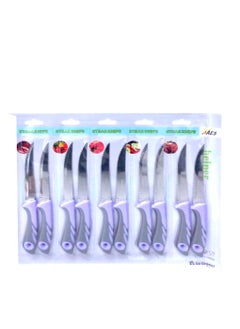 AES Stainless Steel Kitchen Knife sets 12 Pcs  - Image 1