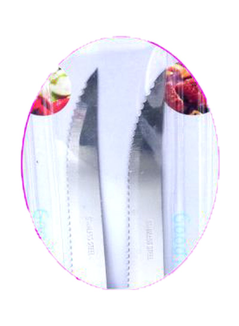 AES Stainless Steel Kitchen Knife sets 12 Pcs - Image 2