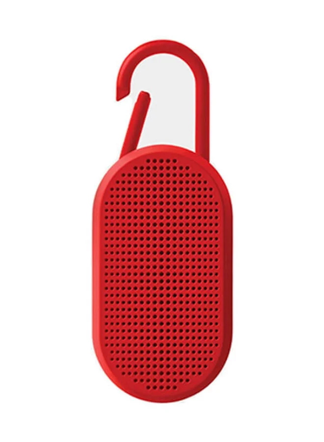 ليسكون سماعة لاسلكية لون أحمر