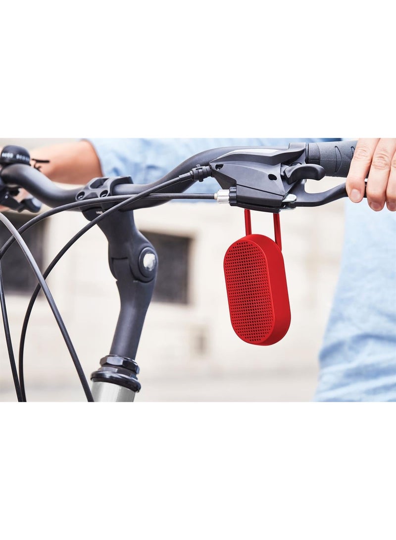 LEXON Mino T Water Resistance Bluetooth Speaker With Integrated Carabiner - Image 5