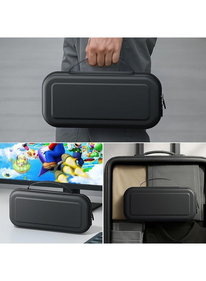 NS2 accessories set, with Switch 2 console carrying case, 2 Screen protectors, Protective case, 4 Joy-con thumb caps - Image 5