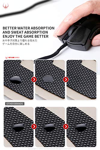 HOTLINE GAMES HOTLINEGAMES [Grip Upgrade] 2.0 Plus Mouse Anti Slip Grip Tape Compatible with Logitech MX Master 3 Gaming Mouse Skins,Sweat Resistant,Cut to Fit,Easy to Apply,Professional Mice Upgrade - Image 2