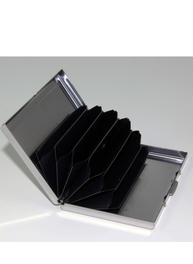 Y&D RFID Blocking Credit Card Holder for Men & Women - (Stainless Steel Wallet) - Image 4