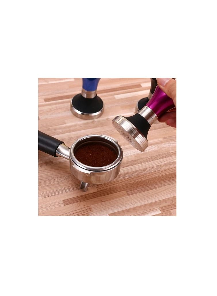Barista Space Barista Space New 58mm Smart Adjustable Handle Coffee Tamper - Blue  - Image 3