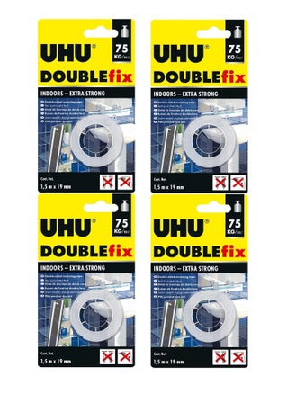 4-Piece Doublefix Extra Strong Double Sided Tape - pzsku/Z692BAC75BA098C0AB99DZ/45/_/1686148447/db8e1852-b891-409c-9136-6fec51fcb504
