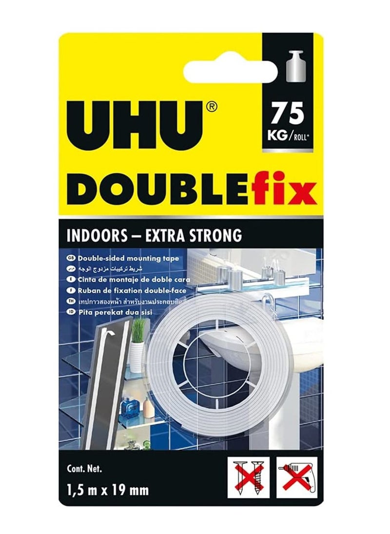 4-Piece Doublefix Extra Strong Double Sided Tape