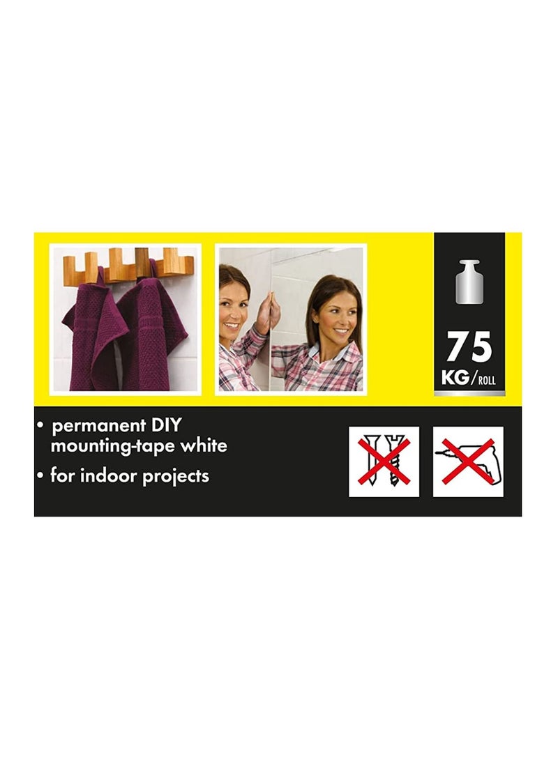 4-Piece Doublefix Extra Strong Double Sided Tape