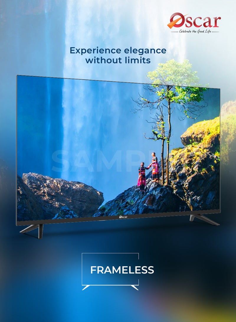 أوسكار تلفزيون أوسكار 55 بوصة فائق الوضوح 4K بتقنية WEBOS LED | شاشة بدون إطار، يدعم Apple AirPlay و Miracast لعكس الشاشة، متوافق مع Apple Home، تلفزيون ذكي، ثنائي اللغة (الإنجليزية والعربية)، تلفزيون بإطار نحيف للترفيه المنزلي - OS55PW4KM - Image 3