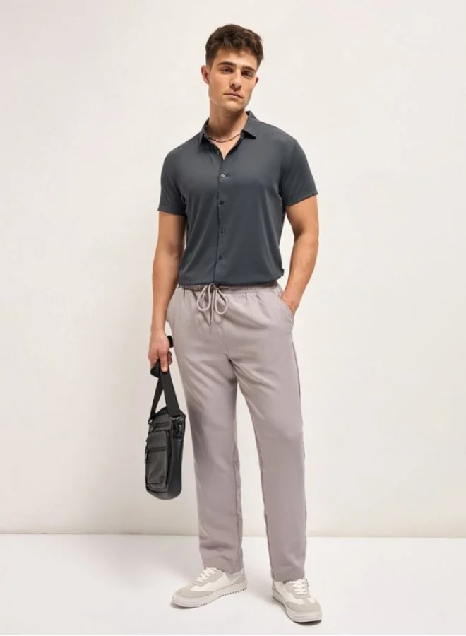 THE BEAR HOUSE Men's Shirt for Casual and Formal Wear | Classic Button-Down Style for Office, Daily Use, Travel, Events & All-Season Outfits | Versatile & Stylish Wardrobe Essential for Every Occasion