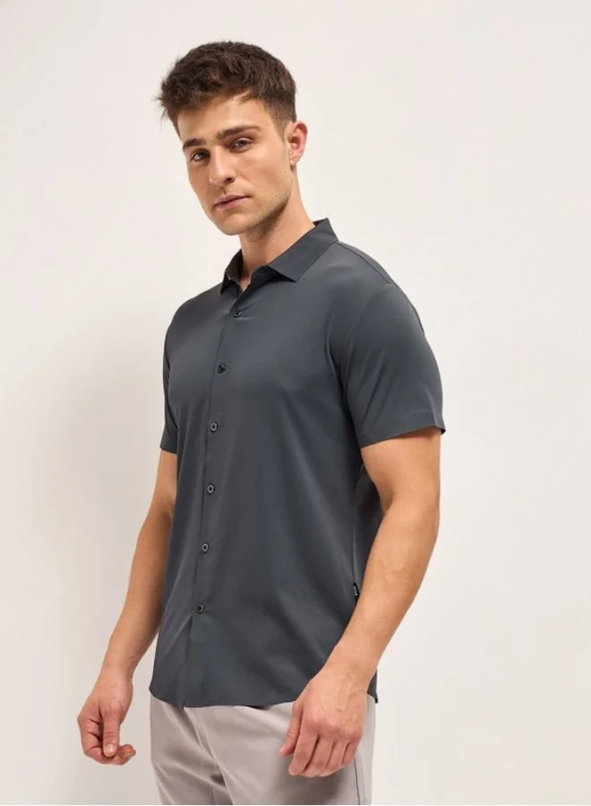 THE BEAR HOUSE Men's Shirt for Casual and Formal Wear | Classic Button-Down Style for Office, Daily Use, Travel, Events & All-Season Outfits | Versatile & Stylish Wardrobe Essential for Every Occasion