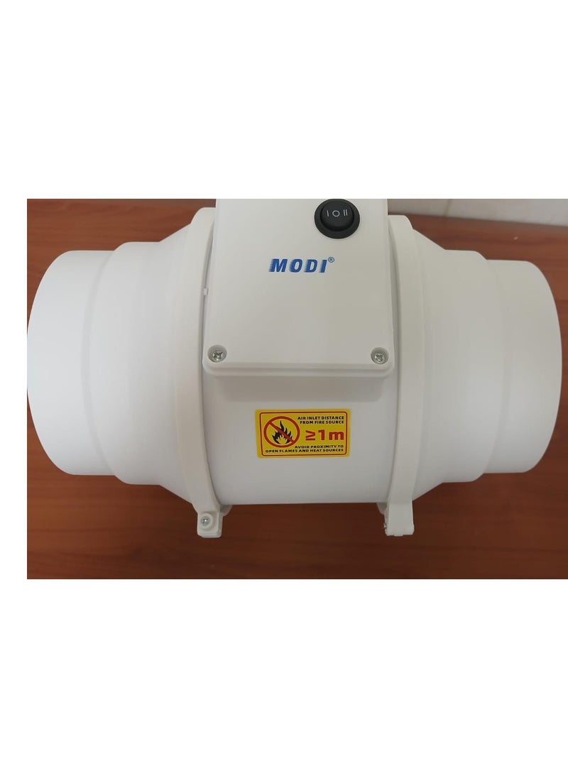 MODI - 6"- Ultra-Quiet INLINE FAN - Image 1