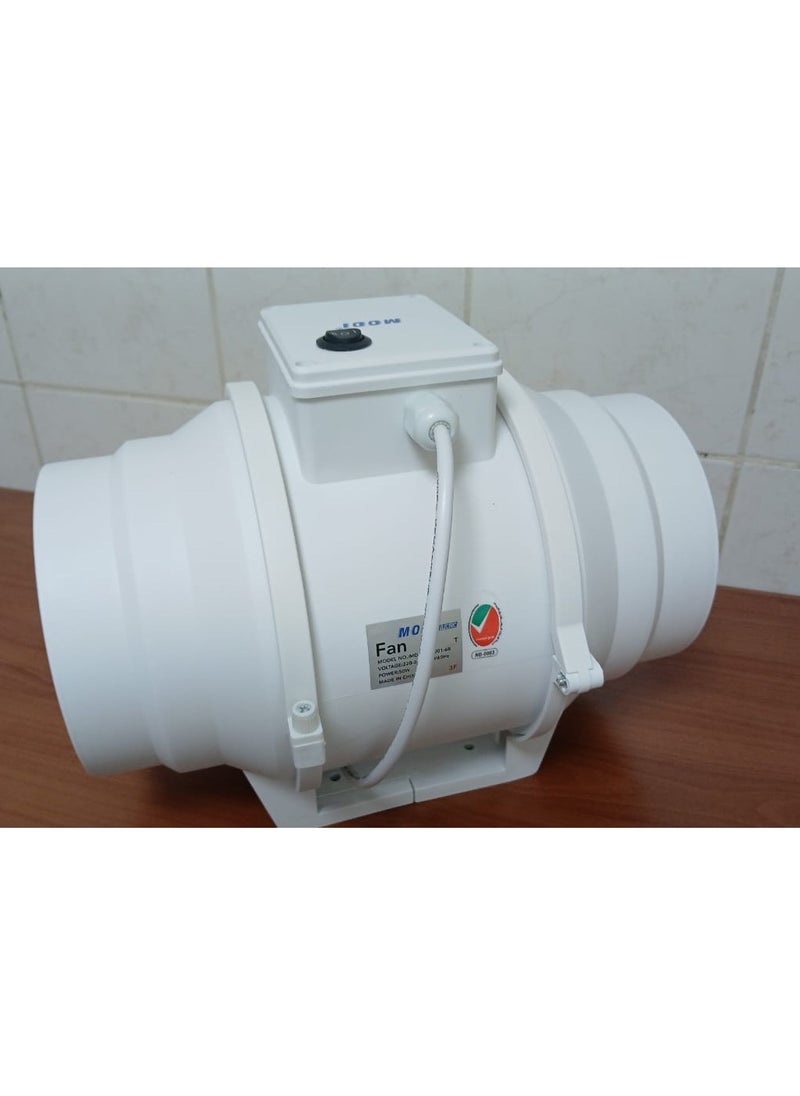 MODI - 6"- Ultra-Quiet INLINE FAN - Image 1