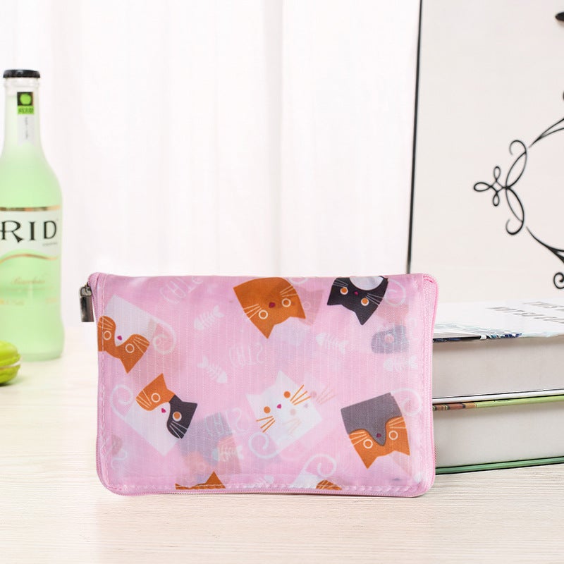 Korean Style Wallet Folding Shopping Bag Foundation cat 
