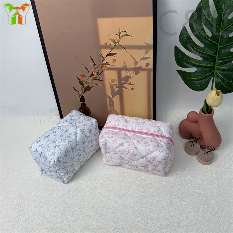 Creative New Skin Care Storage Bag Large Capacity Toiletries Cosmetic Bag Fresh And Sweet Cosmetic Storage Bag - Image 3