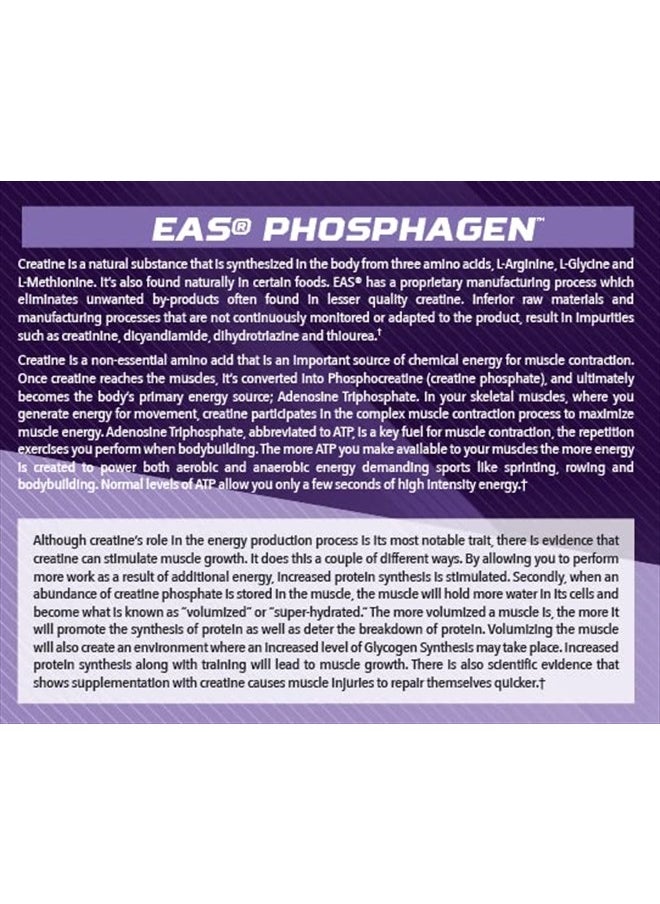 EAS - Phosphagen Creatine Powder - Image 1