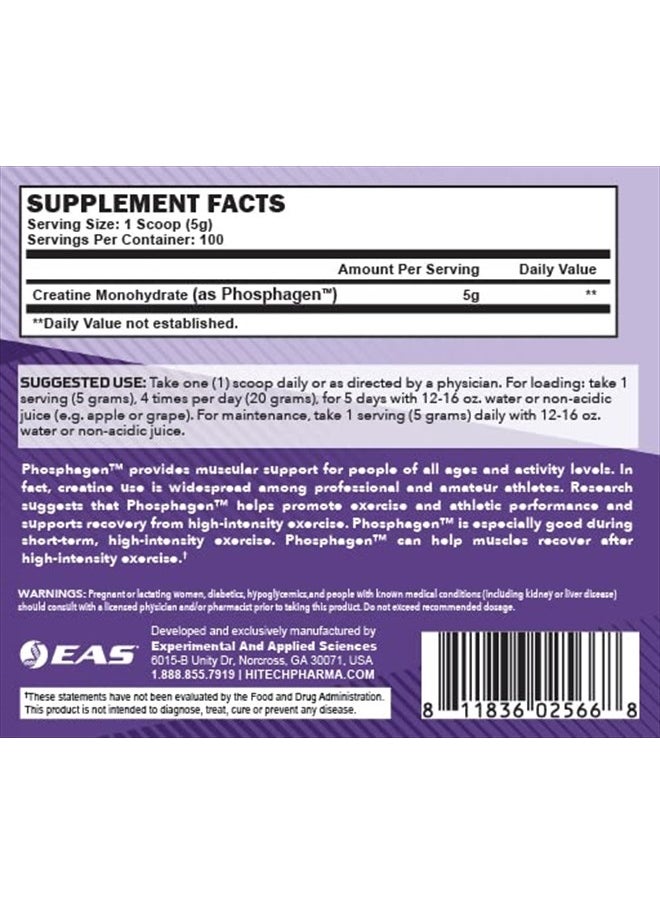 EAS - Phosphagen Creatine Powder - Image 1