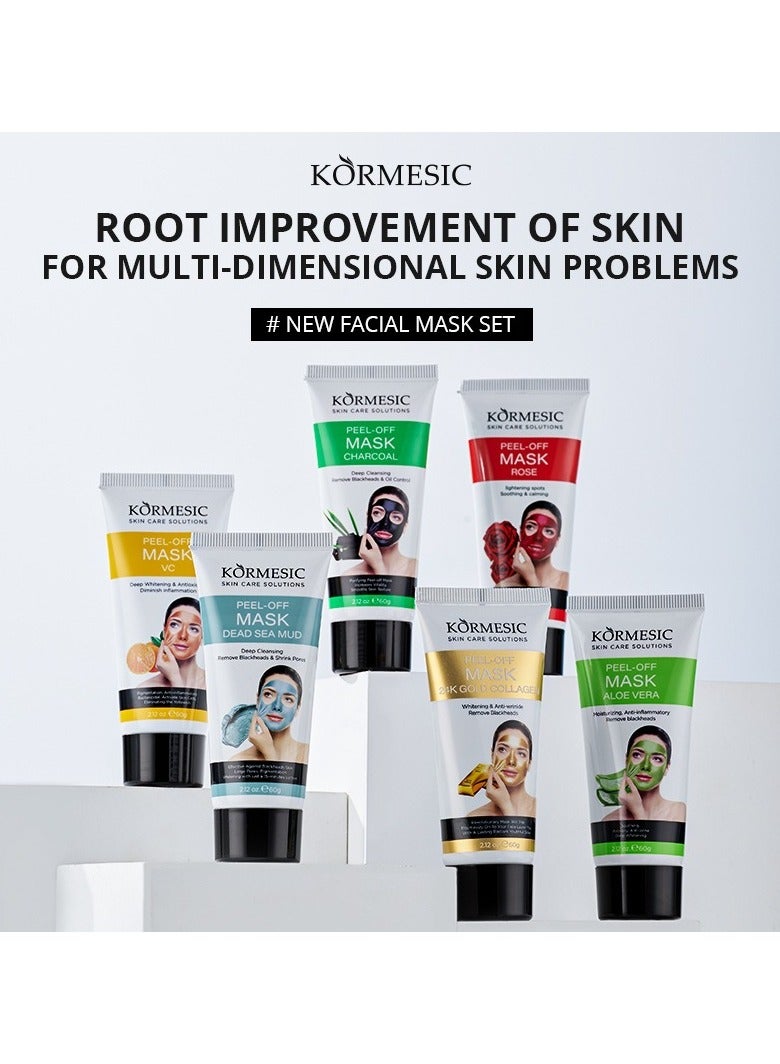 Kormesic قناع تقشير الورد 60 جرام - Image 5