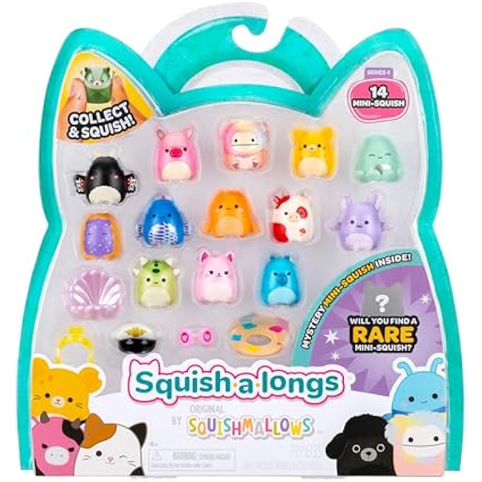 Squish-a-longs Mini-Squish 14-Pack (Wave 4, Style 1) - Image 1