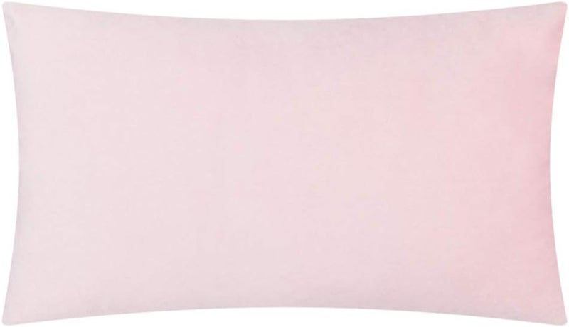 KINGROSE 3D Flower Throw Pillow Case Decorative Pillow Case Handmade Cushion Cover for Sofa Couch Bedroom Home Decor 12 X 20 Inches Velvet Pink - Image 5