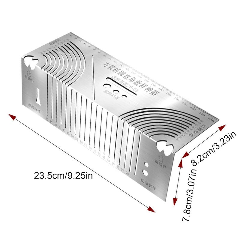 2025 Adjustable Linear Arc Scriber Precision Angle Marking Tool For Pipe Cutting - Image 3