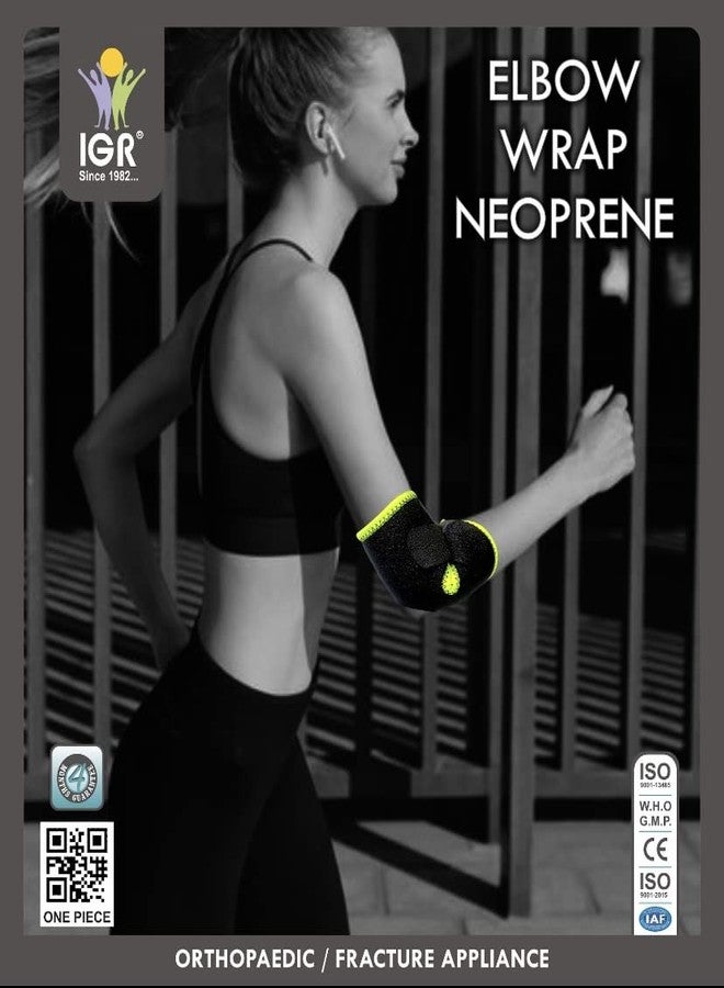 IGR لفافة كوع IGR | دعامة كوع للتمارين الرياضية | لتخفيف آلام الكوع | كوع التنس | دعامة كوع | رباط كوع | دعامة كوع للتمارين الرياضية | رباط كوع لتخفيف الألم | دعامة دعم الكوع - Image 4