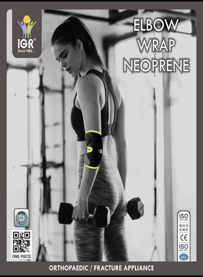 IGR لفافة كوع IGR | دعامة كوع للتمارين الرياضية | لتخفيف آلام الكوع | كوع التنس | دعامة كوع | رباط كوع | دعامة كوع للتمارين الرياضية | رباط كوع لتخفيف الألم | دعامة دعم الكوع - Image 2
