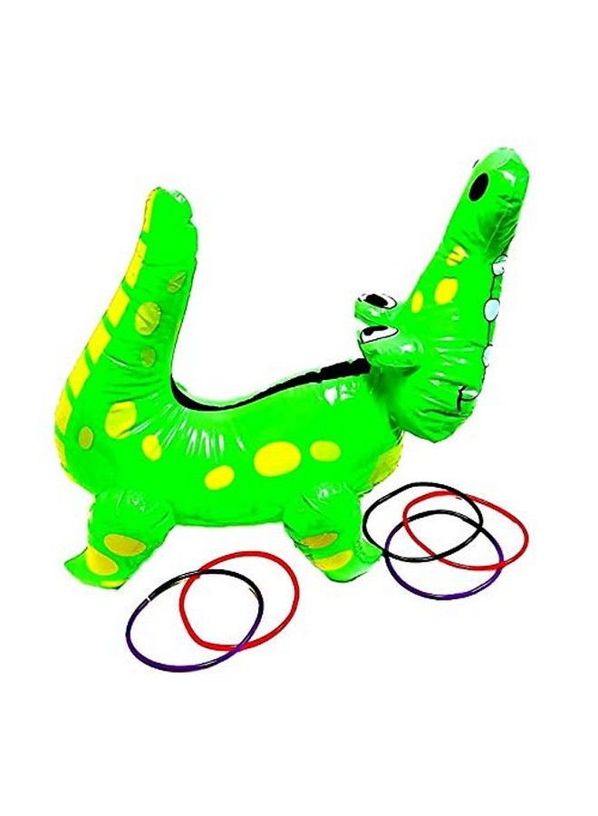 Dondor Enterprises Inflatable Alligator Ring Toss Game 22" Inches - Image 3
