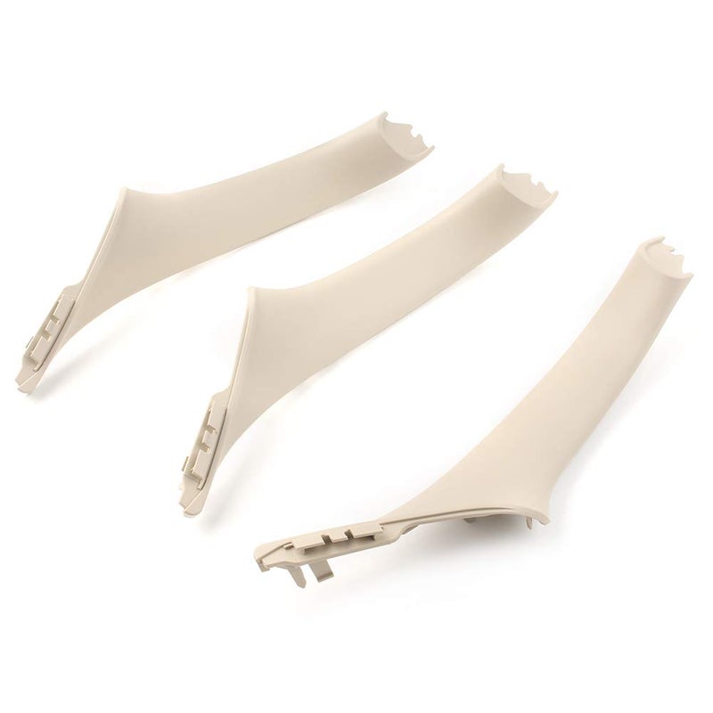 QASULER Car Inner Window Switch Armrest Panel Set for BMW 5 Series - Image 3