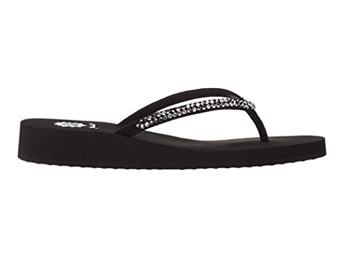 Yellow Box Women's Jello Sandal, Black Pewter, 10 M US - Image 2