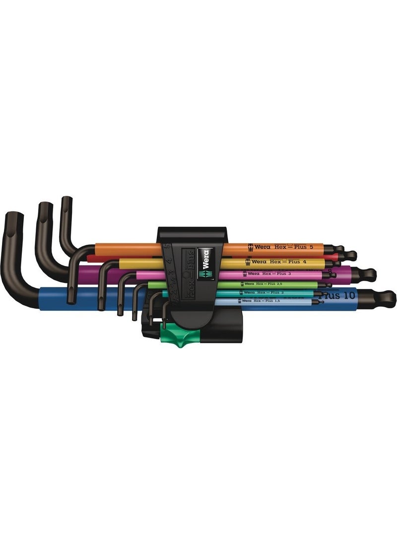 Wera 950/9 SPKL SM N Colored Topbaş Hexagon Set 05022089001  - Image 1