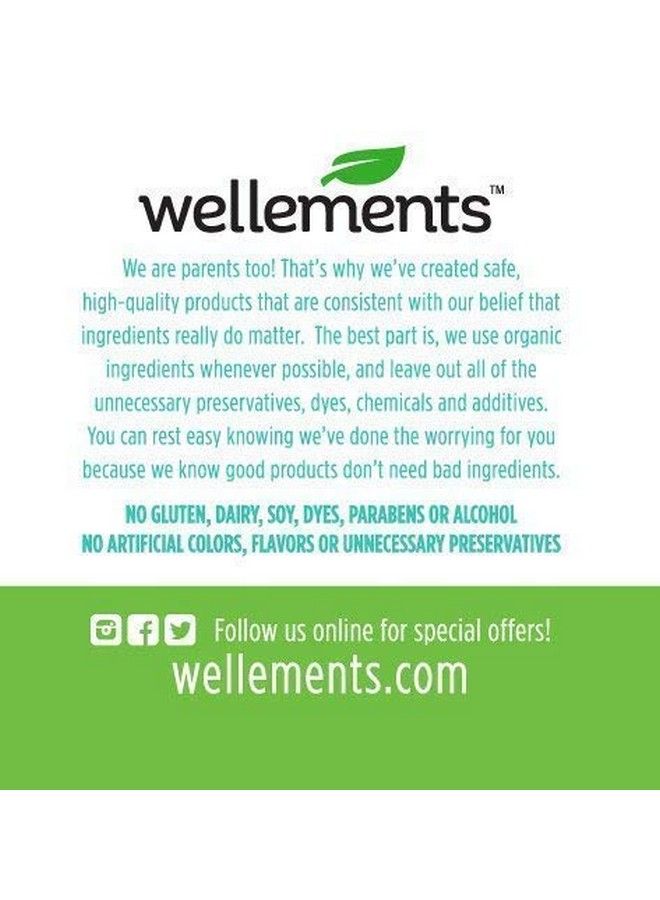 Wellements Organic Baby Chest & Foot Rub ; Soothes & Comforts W/Eucalyptus & Lavender Usda Certified Organic Free From Dyes Preservatives Petroleum Menthol & Parabens ; 1.8 Fl Oz 3 Months+ - Image 5
