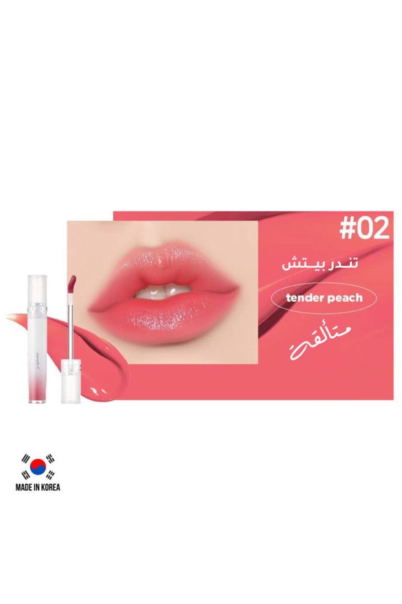 Peach C Beach Sea Lip Tint River Glow 02 Apricot - Image 2