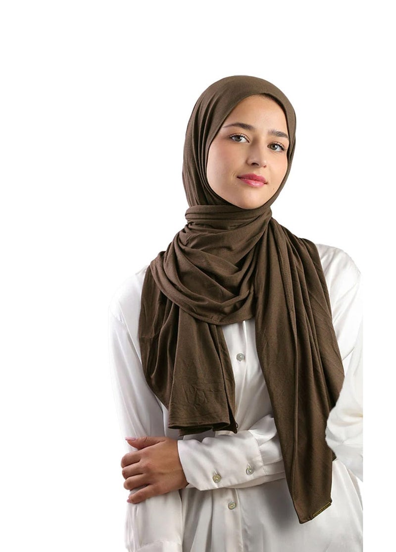 ICW Women's UV Protection Light Weight Jersey Cotton Summer Scarf Stoles Shawl head scarves for girls Dn002 (COLOUR2) - Image 1