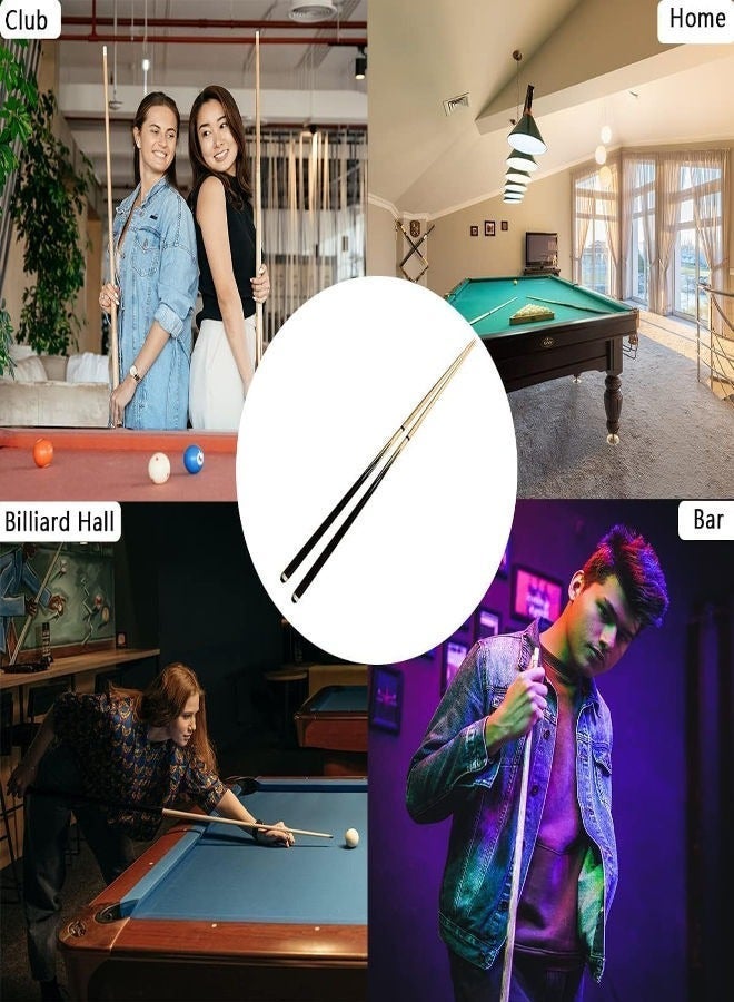 snooker Cue Stick Billiard Cue Sticks with 9mm Tip Heavy Hitter Jump Break Cue Lightweight Portable Wooden Durable Cue Stick Hand Painted Billiard Sticks for House Bar Club Break Jumps Men Women - Image 2