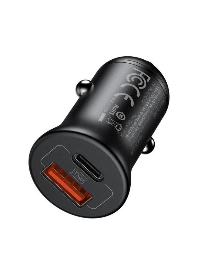 مكدودو CC-2680 - شاحن سيارة 45 واط USB-A و USB-C - أسود - Image 2