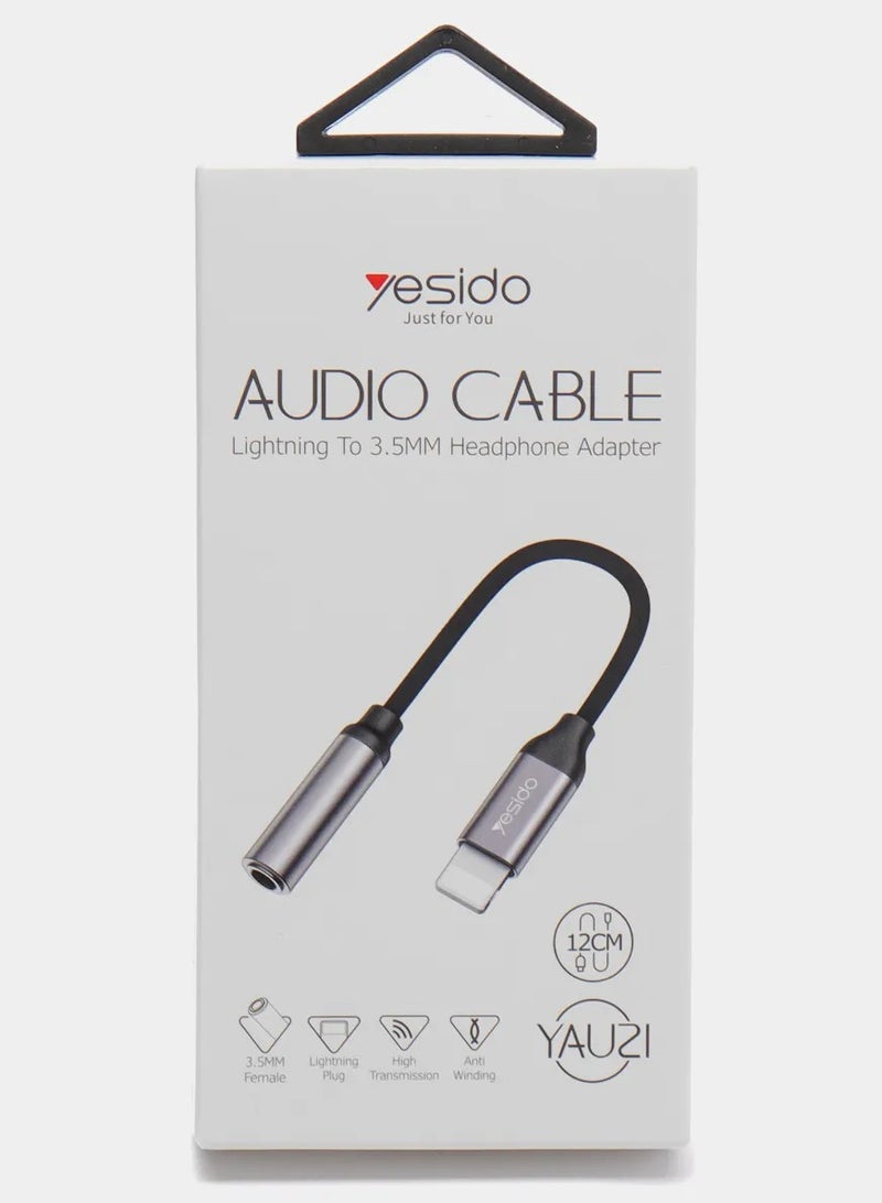 Yesido 3.5mm Lightning to AUX Audio Cable Adapter - Image 2