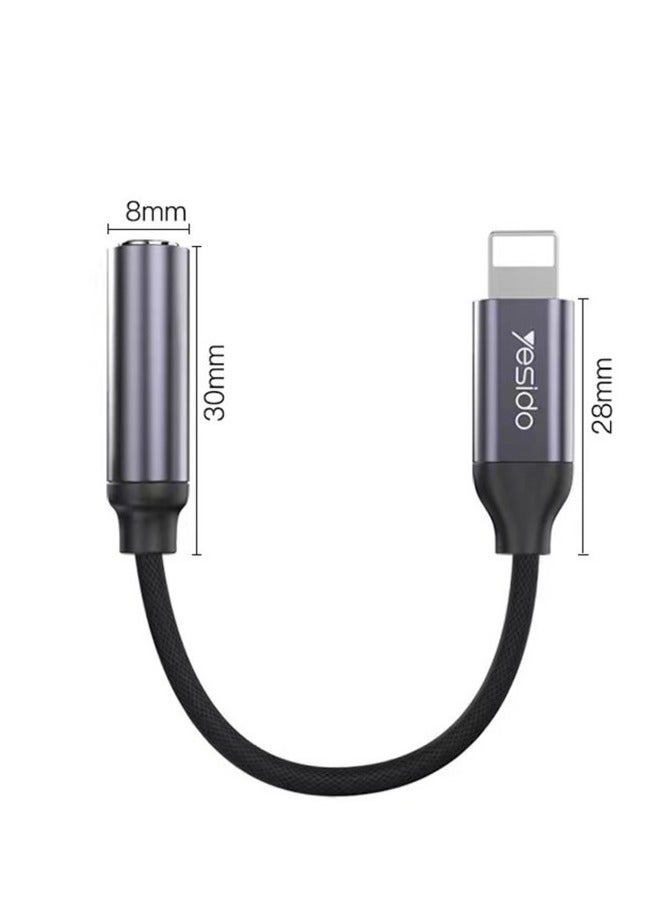 Yesido 3.5mm Lightning to AUX Audio Cable Adapter - Image 3