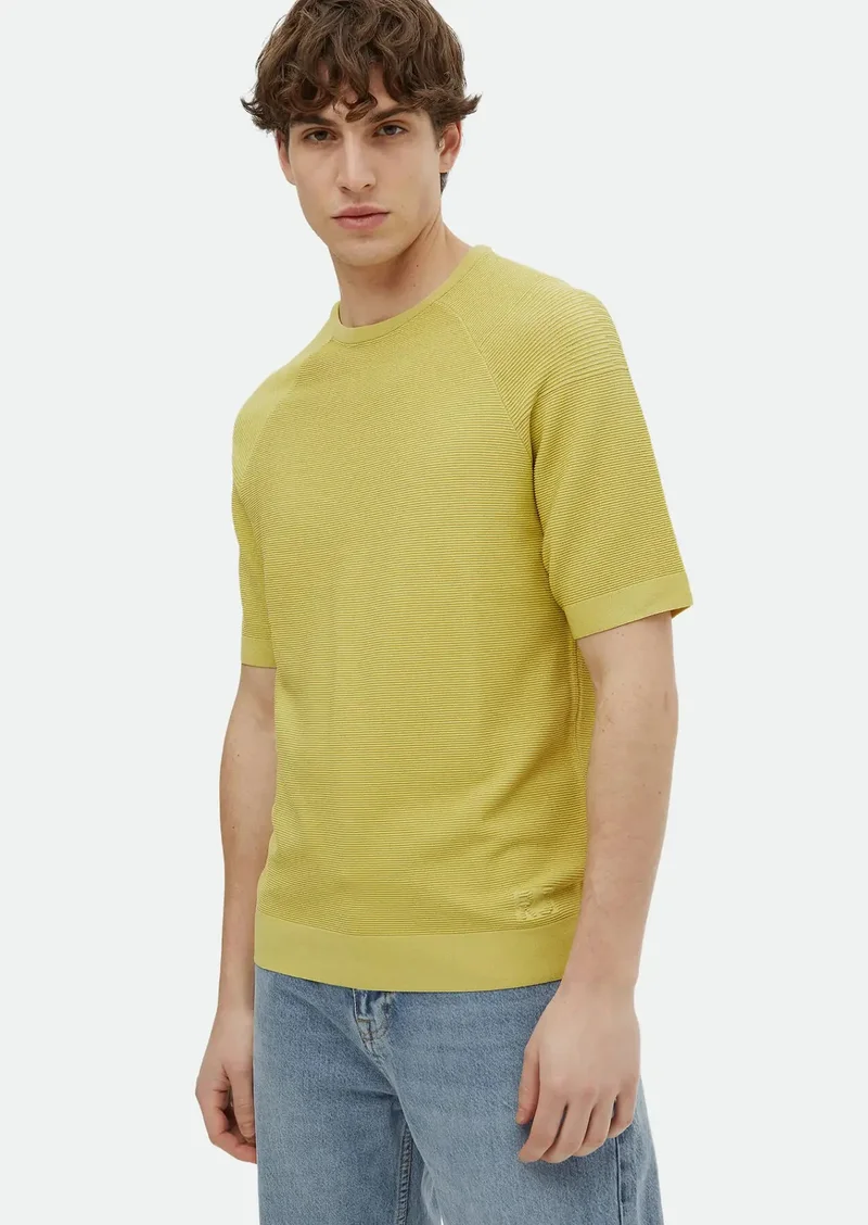 رامسي ملابس تريكو صفراء