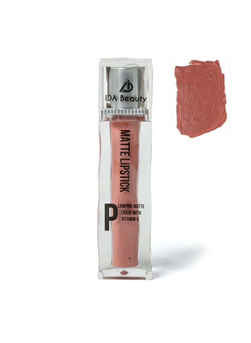 IDA Beauty Velvet Vow Matte Liquid Lipstick | Long-Lasting, Smudge-Proof, Moisturizing Formula | Bold, Matte Finish (M08) - Image 1