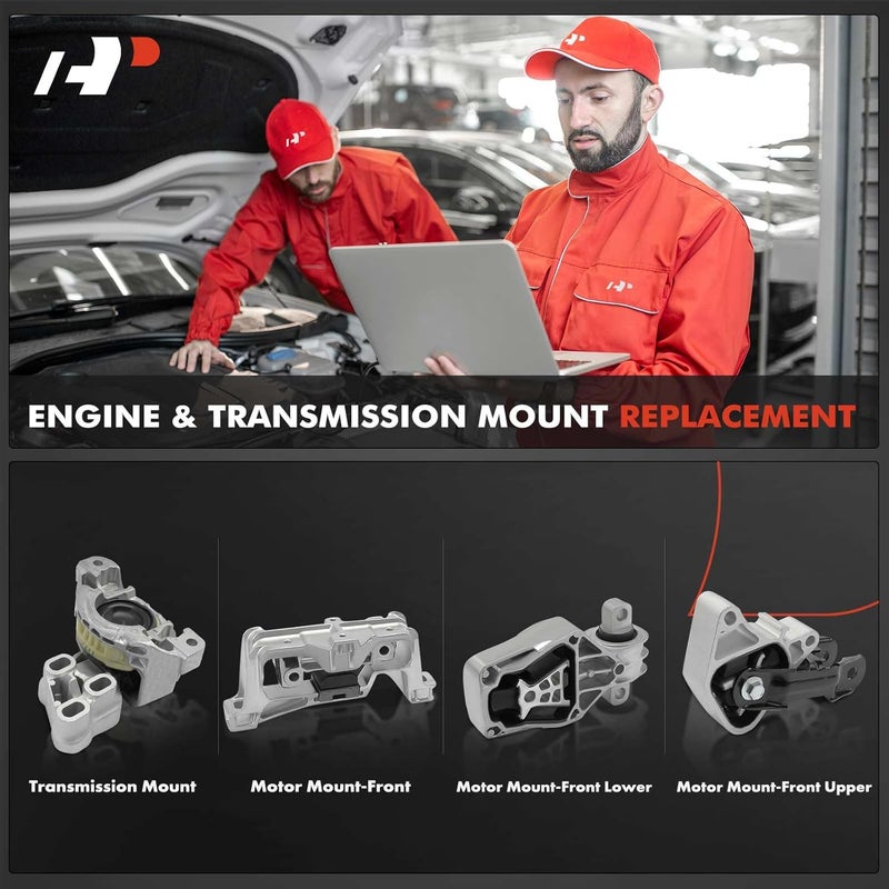 A-Premium Engine Motor and Transmission Mount Kit - Image 2