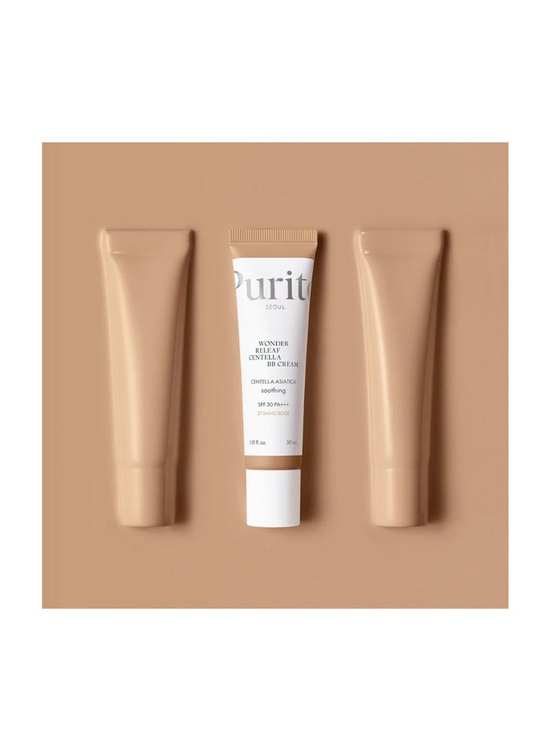 Purito Wonder Releaf Centella BB Cream #27 Sand Beige 30ml - Image 2