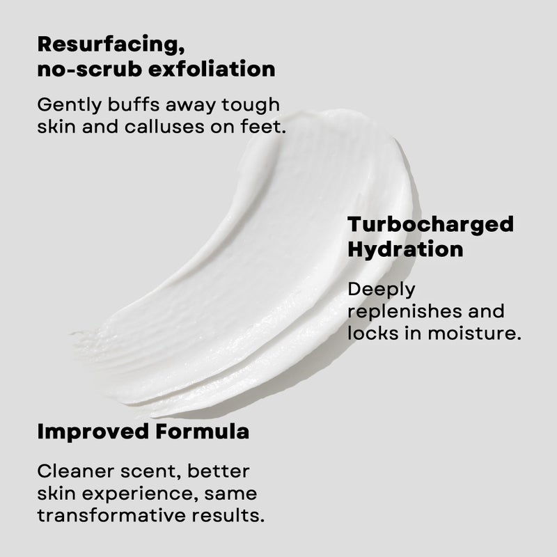 AmLactin Foot Repair Cream with Moisturizing Socks - Therapeutic Foot Cream for Dry Cracked Heels and Feet - No-Scrub Exfoliator and Moisturizer with 15% Lactic Acid AHA - 3 oz (Packaging May Vary)â€‹ - Image 4