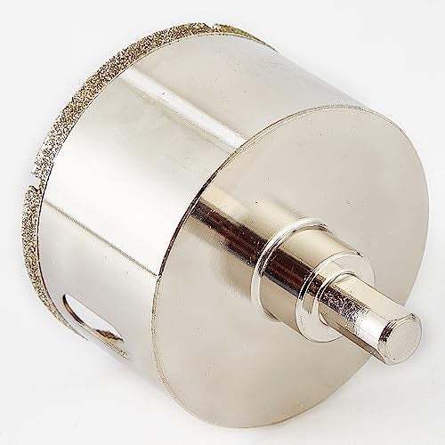 DaduoRi 1 3/4 Inch Diamond Hole Saw with Pilot Bit, 1.75"/45mm Tile Hole Saw with Center Drill Bit for Marble, Granite, Ceramics, Porcelain Tiles, 1-1/2" Depth of Cut for Thick Countertops - Image 2