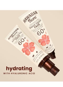 Hawaiian Tropic Hawaiian Tropic Sheer Touch Face Sunscreen Lotion SPF 60, 2.5oz | Sunscreen for Face, Hawaiian Tropic Sunscreen, Travel Size Sunscreen Face, Facial Sunscreen, Face Sunblock, 2.5oz  - Image 2